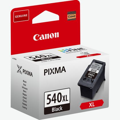 Image of Canon PG-540XL High Yield Black Ink Cartridge